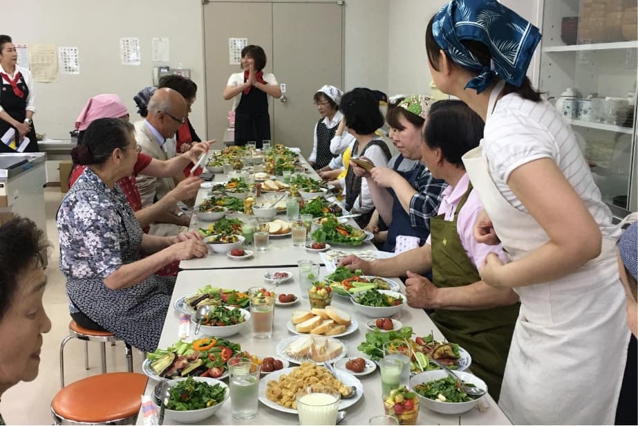 函館野菜ソムリエの皆様とのお料理教室